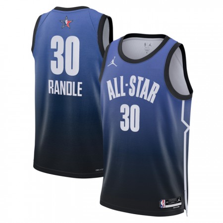 Maillot Basket Homme All-Star 2023 Team 1 Julius Randle 30 Nike Bleu Swingman